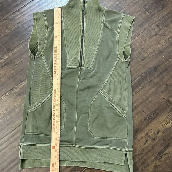 Anthropologie Daily Practice Meru Half Zip Dress Size Petite Medium - Picture 8 of 10